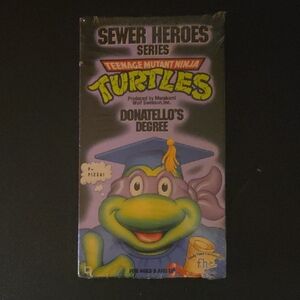 NEW Factory Sealed TMNT VHS Tape